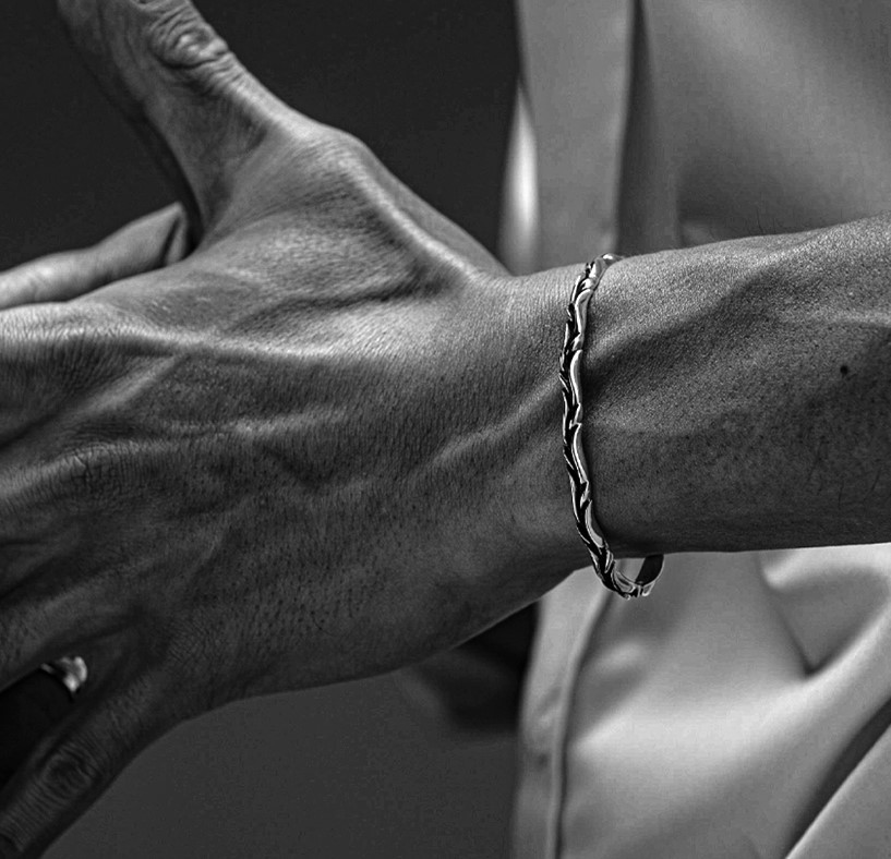 【STING925】 Oriental Wave Bangle : BTS SUGA着用