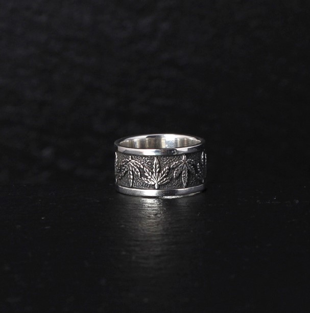 【STING925】 Indica Wrap Ring