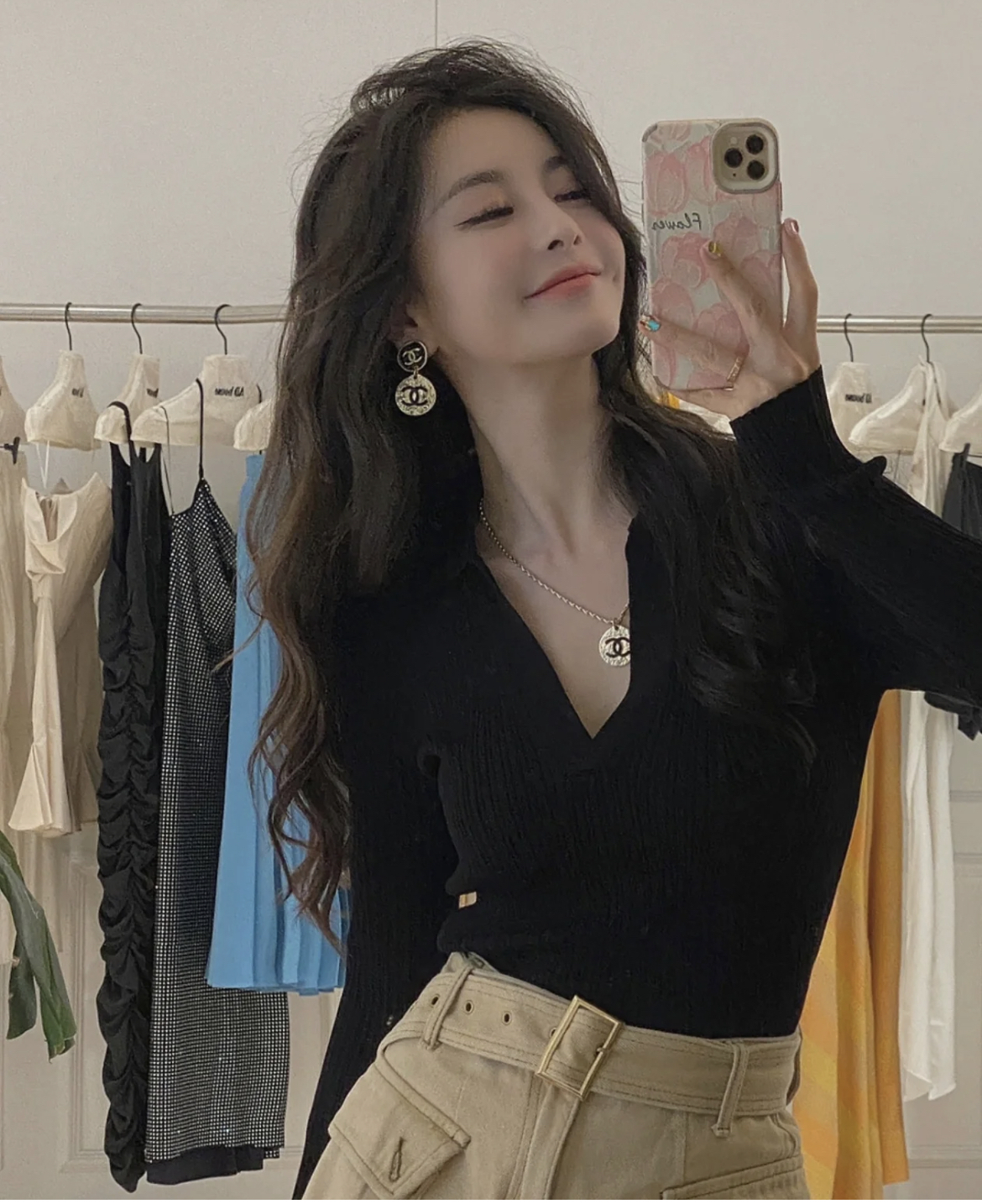 【超希少!!超超レア♪手元在庫】CHANEL モード ピアス 超希少!!超超レア♪手元在庫】CHANEL モード ピアス