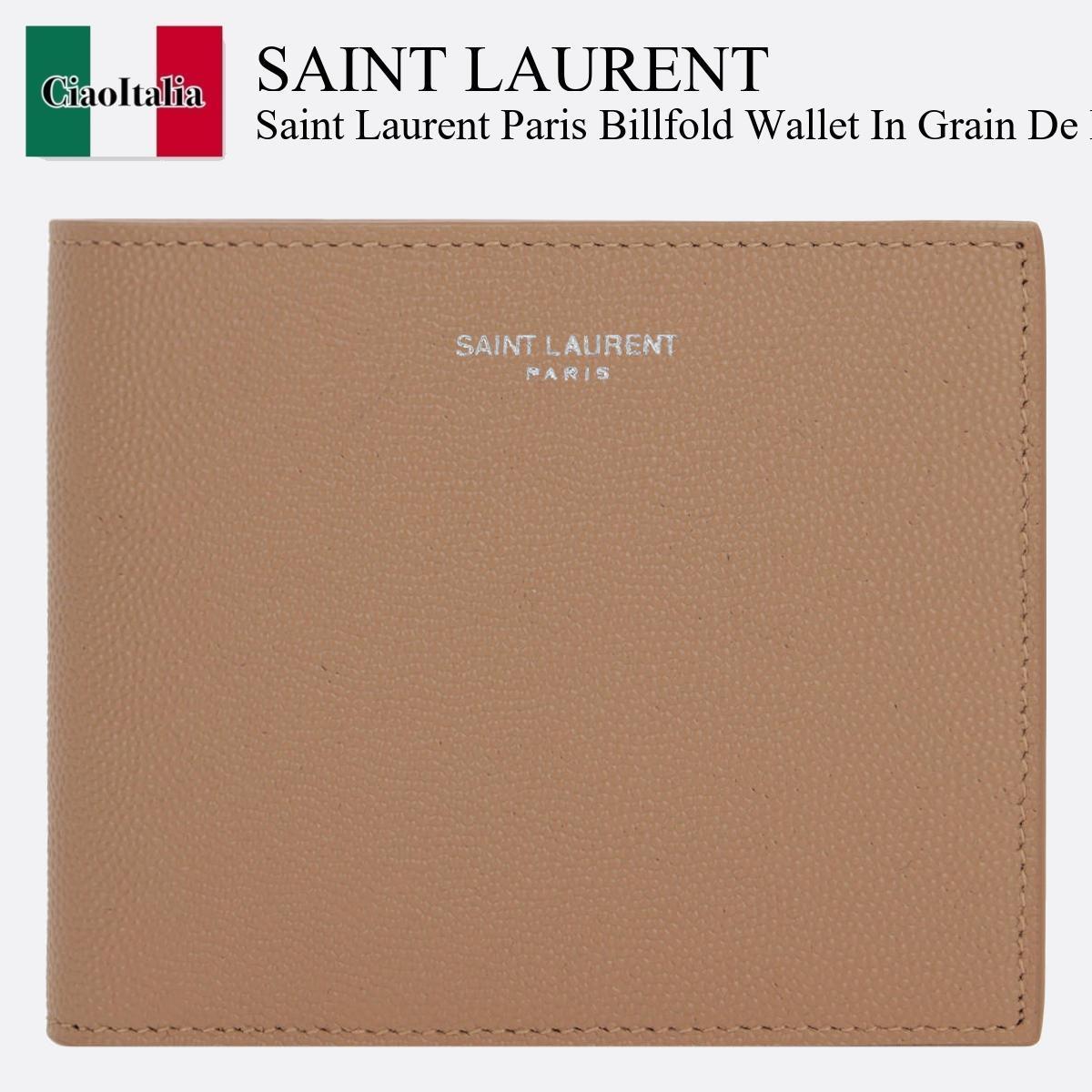 折りたたみ財布 Saint Laurent Saint Laurent Paris Billfold Wallet