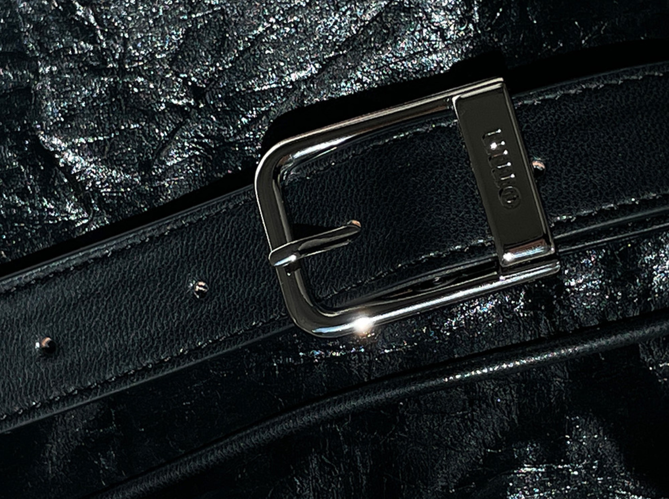 《韓国 omnipotent》key&backpack (black) 人気 バッグパック