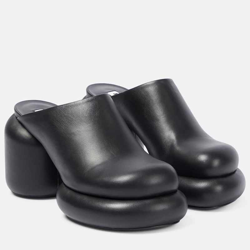 関税送料込み- JIL SANDER レザー ミュール
