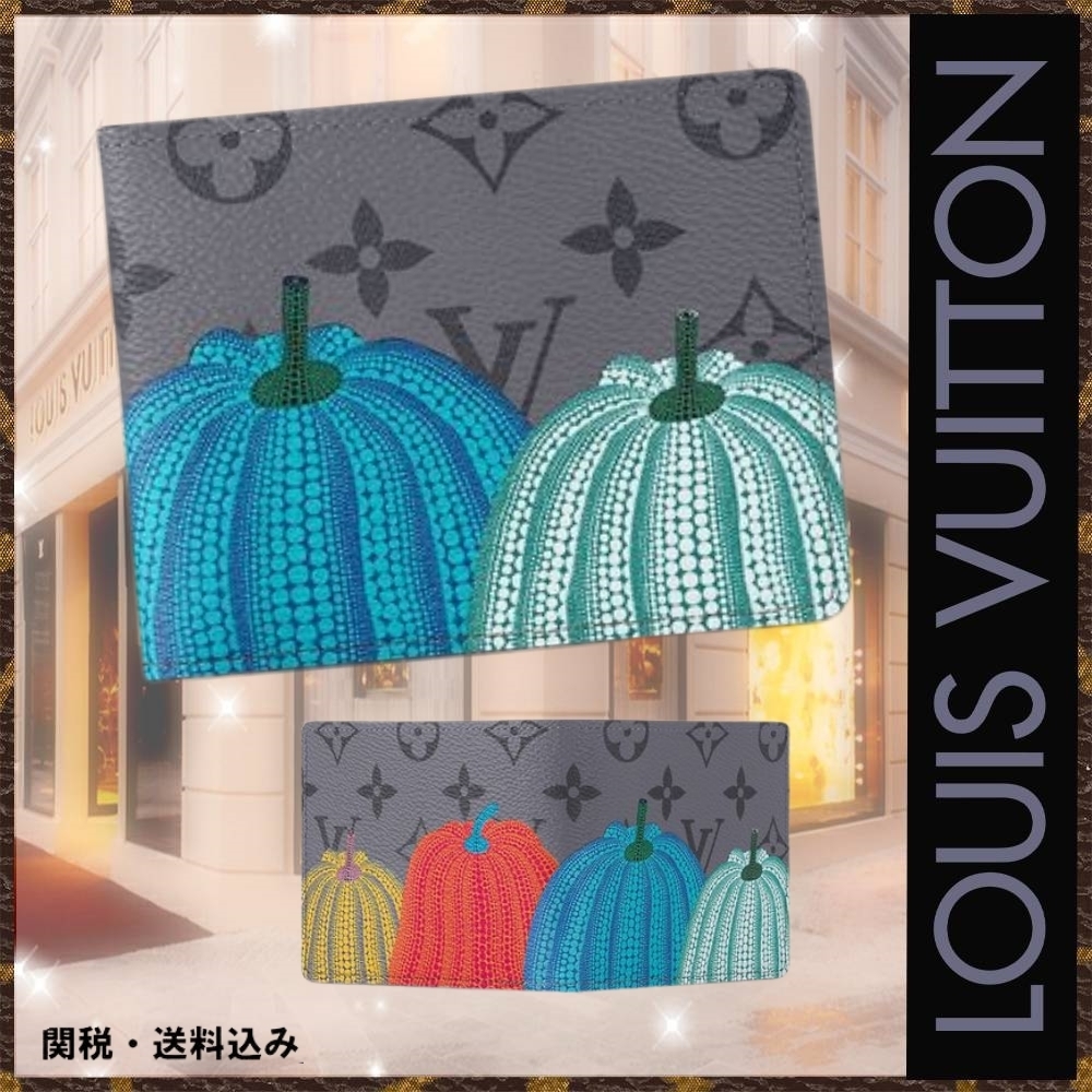 人気の販促アイテム 国内 草間彌生コラボ!! LV × YK ポルトフォイユ