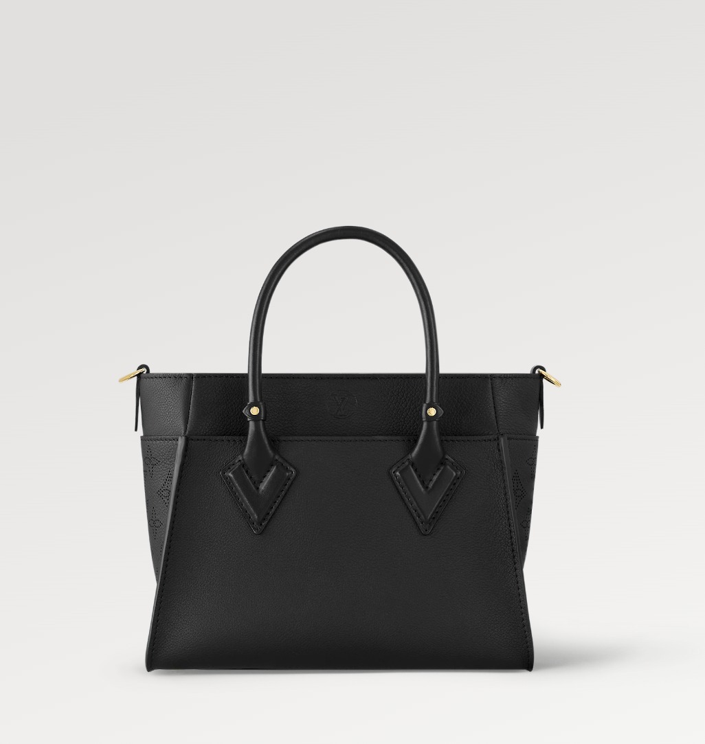 Louis Vuitton バッグ《On My Side》ブラック カーフレザー 直営