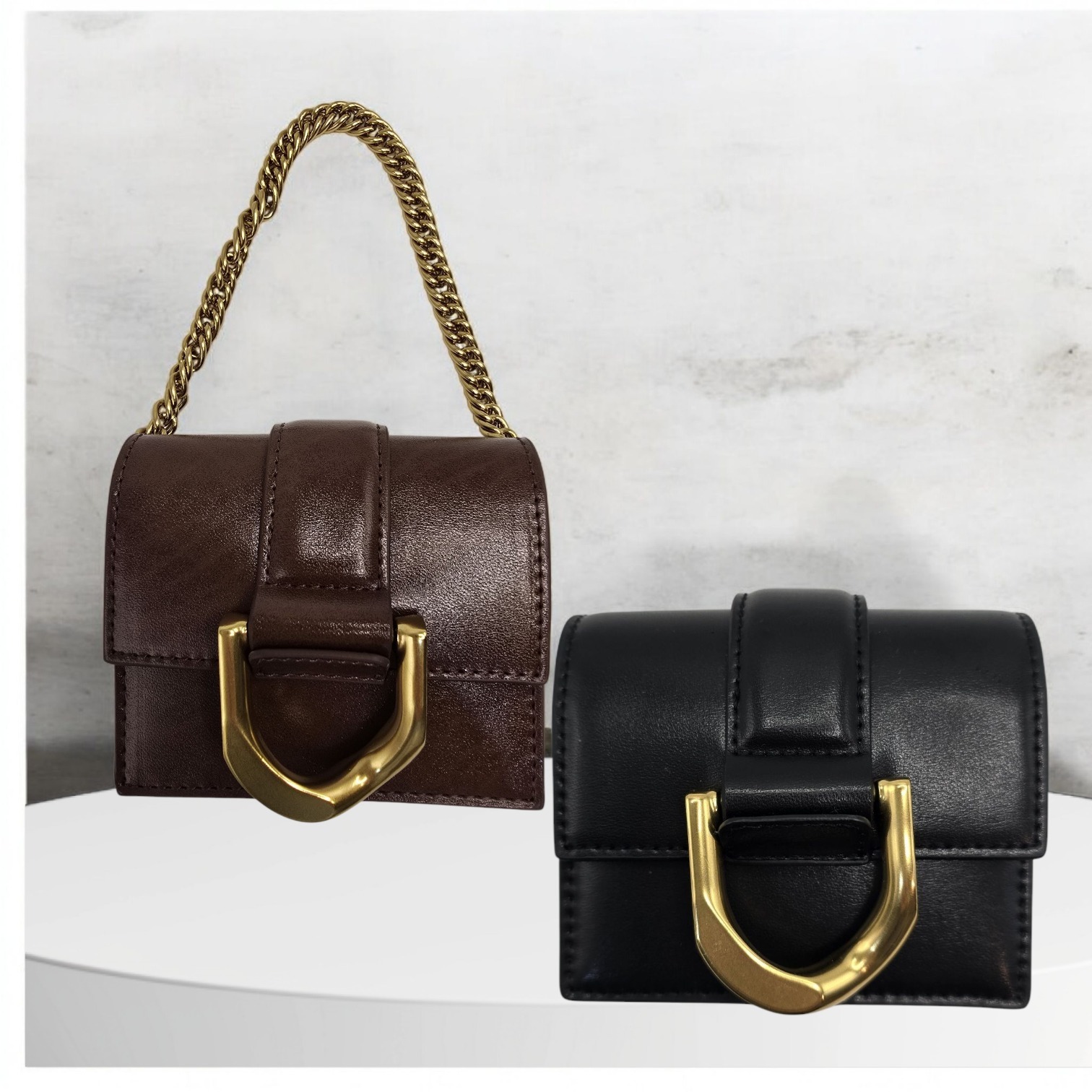 CHARLES & KEITH◇Gabine チェーンリンクカードホルダー◇送料込