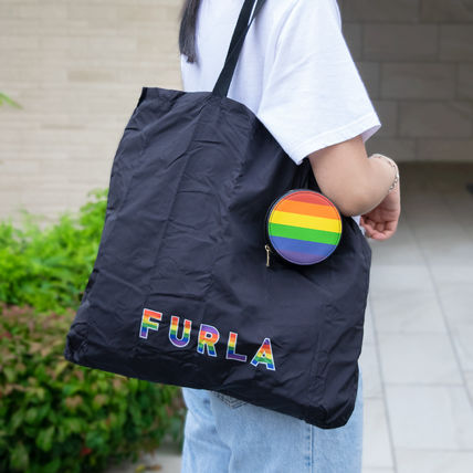 ブラック（黒）系 FURLA(フルラ) トートバッグ(レディース
