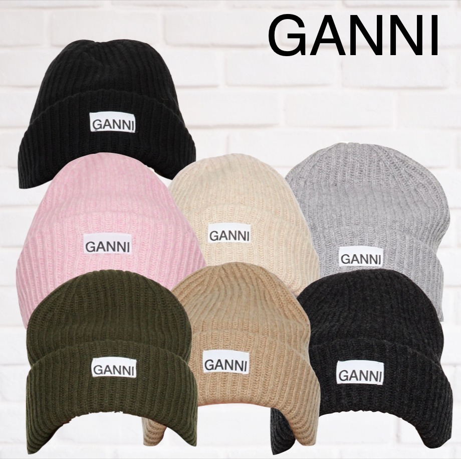 大人気★GANNI★Rib Beanie リブ ニットキャップ