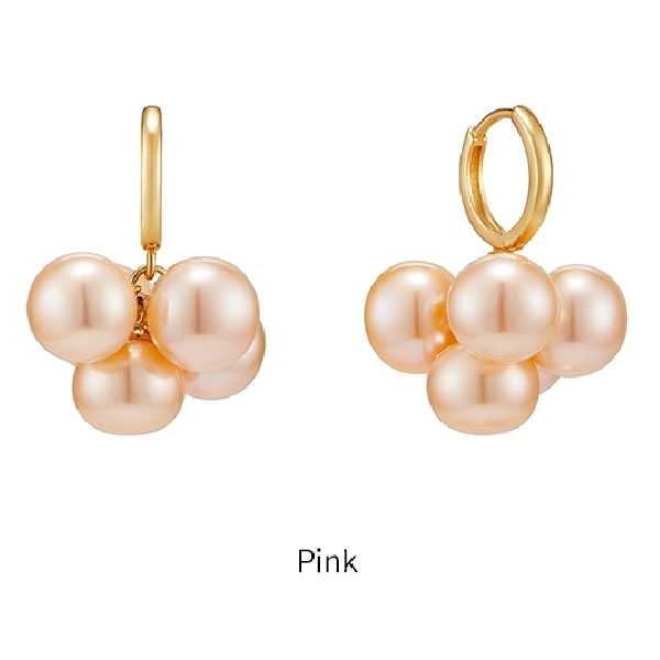 イヤリング TATIANA Berry Button Pearl EarringsEC1768 TATIANA】BERRY BUTTON PEARL EARRING☆ピアス☆送料無料☆3色