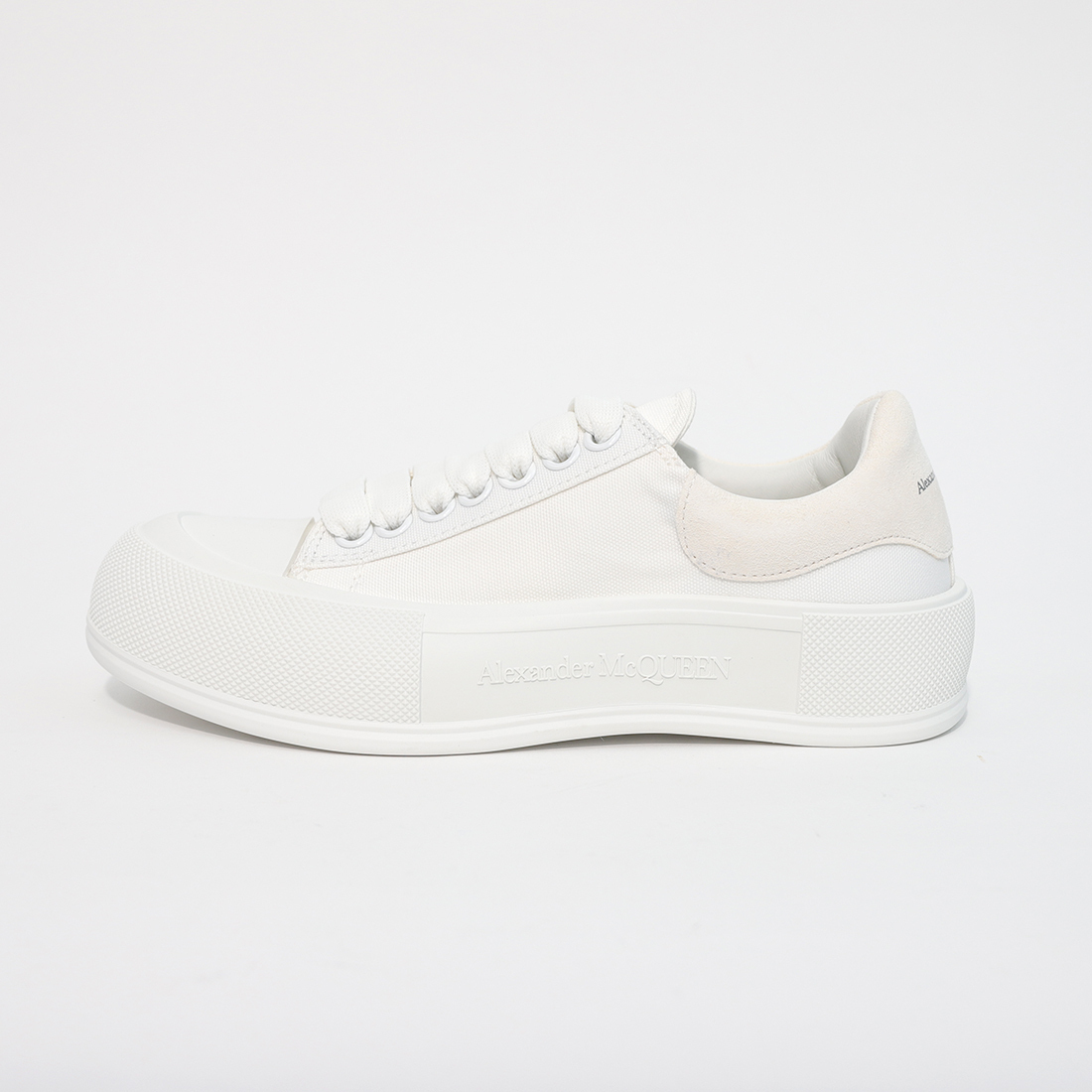 関税負担なし☆alexander mcqueen デッキレースアップスニーカー