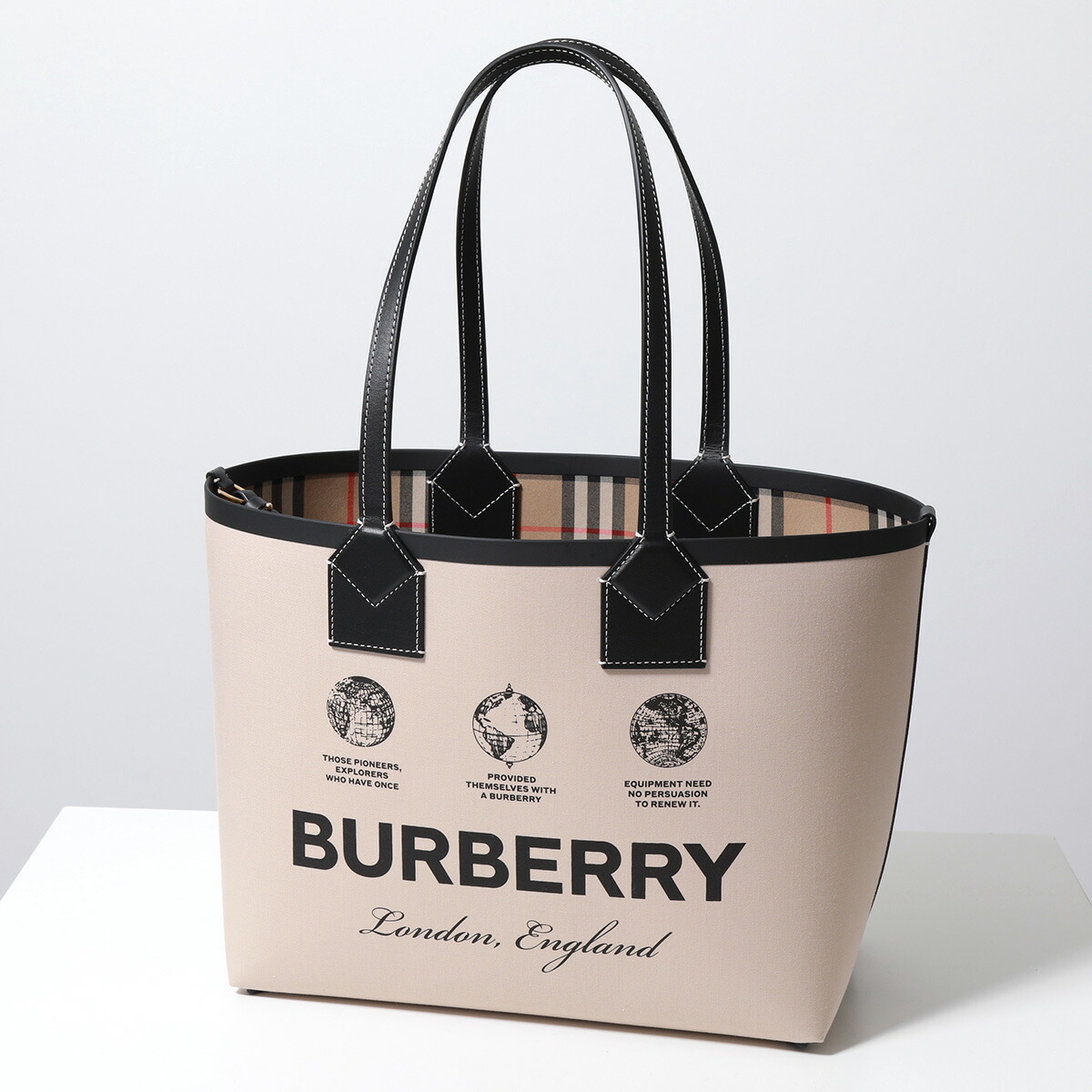 BURBERRYトートバッグ HERITAGE TOTE 8063120