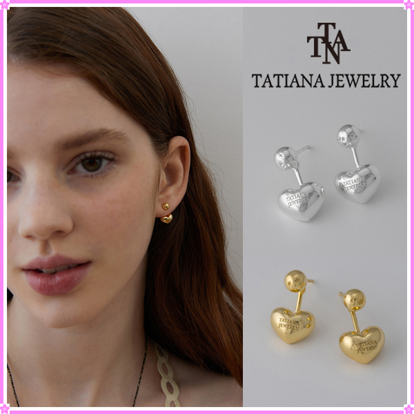 【TATIANA】Love and ball EarJacket Earring EC1966〜ピアス