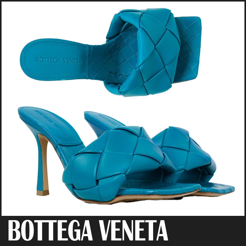 ☆送料関税込☆BOTTEGA VENETA イントレチャートレザーミュール