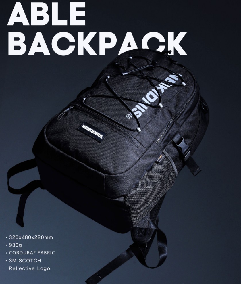 ●NEIKIDNIS●ABLE BACKPACK リュック 通学用 大容量 男女 人気 ○NEIKIDNIS○ABLE BACKPACK リュック 通学用 大容量 男女兼用