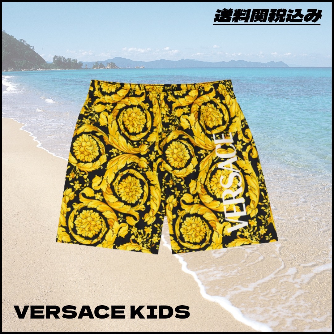 送料関税込み★VERSACE kids★スイミングトランクス