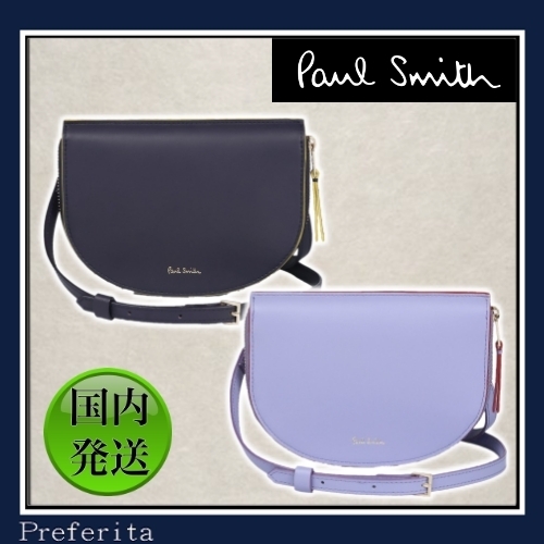 【Paul Smith】ハイライトエッジ ネックウォレット ラウンド