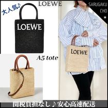 関税負担なし♪LOEWE スタンダード A5 トートバッグ（ラフィア）