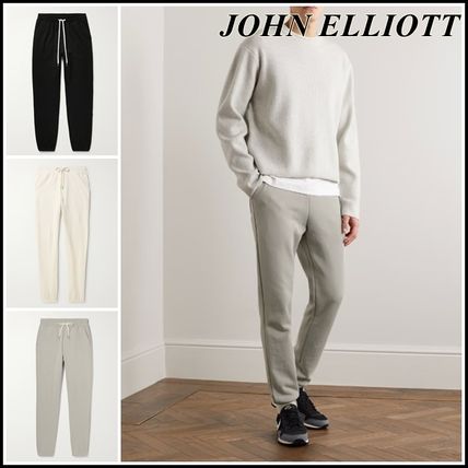 JOHN ELLIOTT Joggers & Sweatpants Unisex Street Style Cotton Logo Joggers & Sweatpants