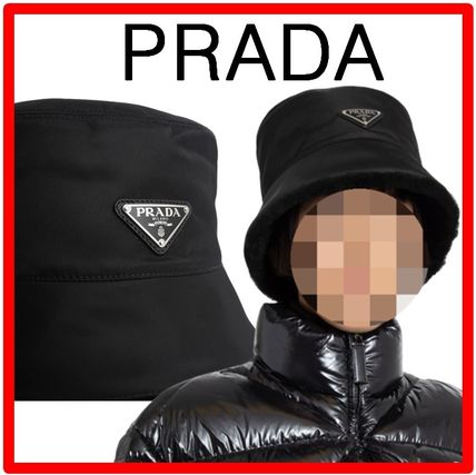 ファー PRADA(プラダ) 帽子(レディース) - 海外通販のBUYMA