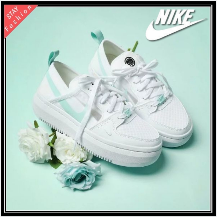 ★限定おしゃれ快適!NIKE COURT VISION ALTA ティファニーブルー