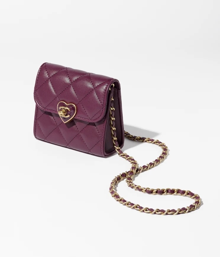 《23SS★》CHANEL チェーン クラッチ ハート