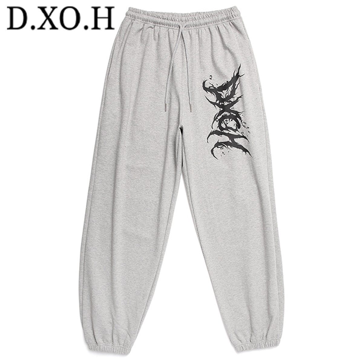 ★DXOH★Street logo long wide pants Grey（春夏用）★正規品