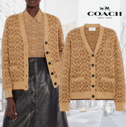 COACH レキシーカーディガン 官製 tunic.store