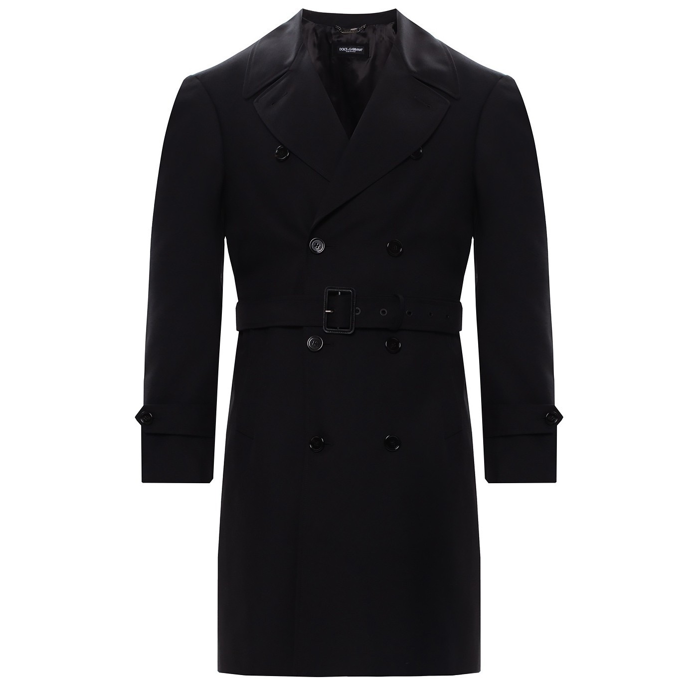 美品【DOLCE&GABBANA】ベルテットトレンチコート