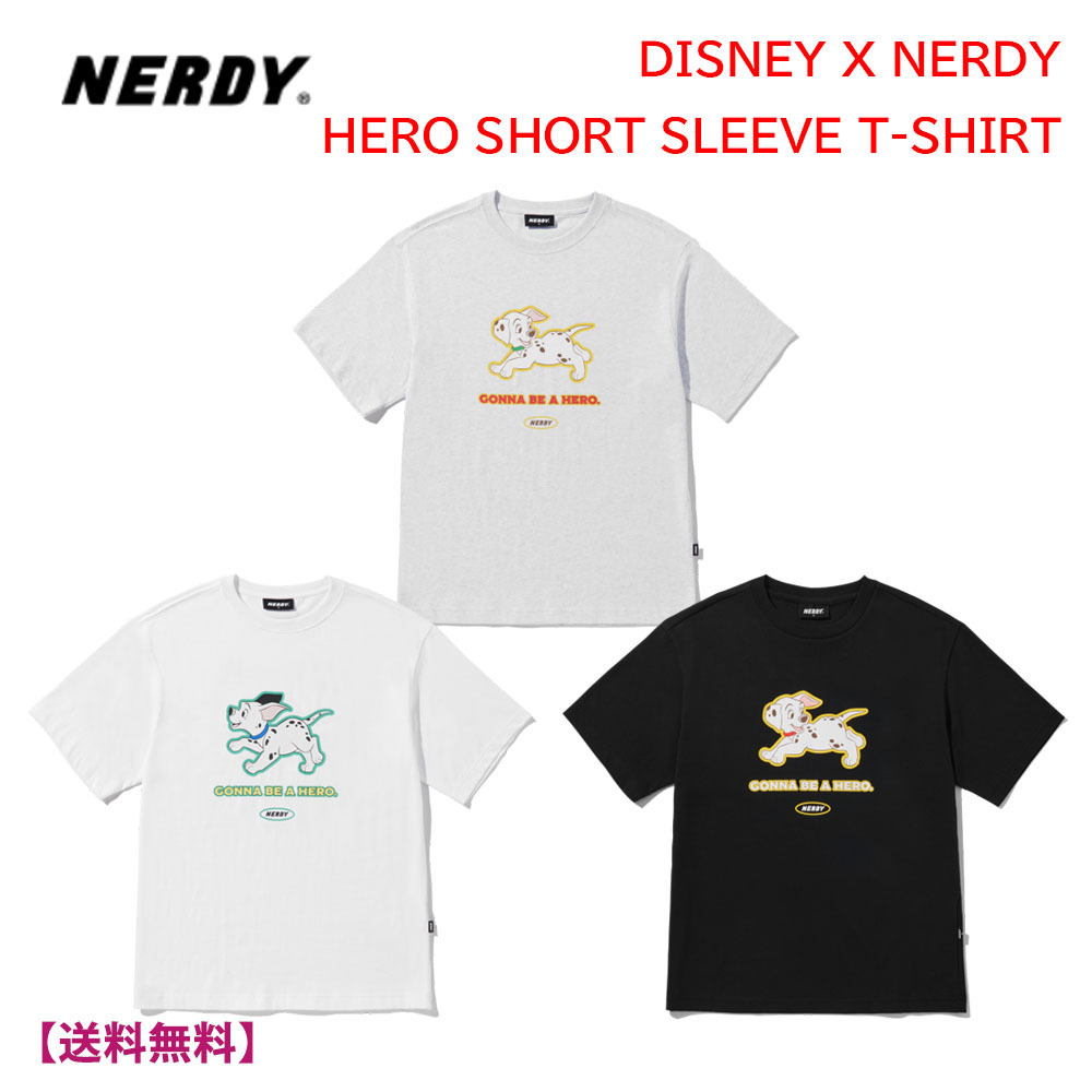 ★NERDY X DISNEY★ SHORT SLEEVE T-SHIRT ヒーロー半袖Tシャツ