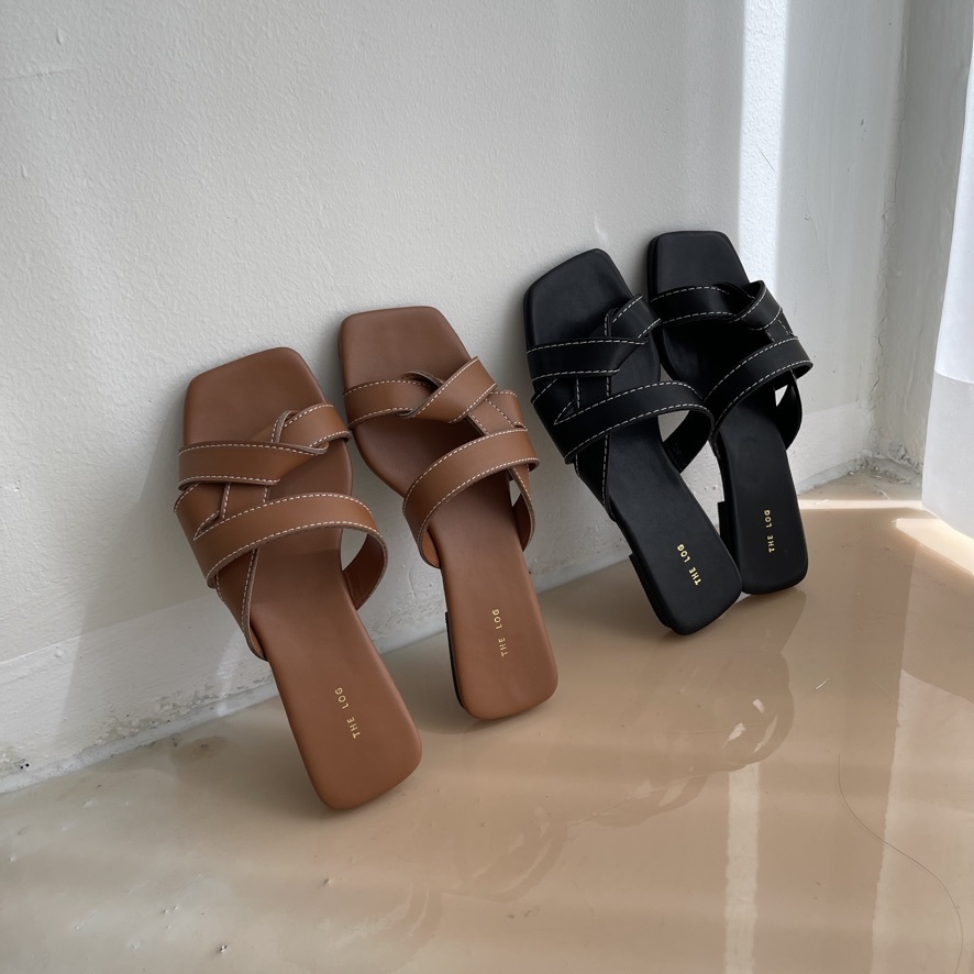 uni's room■5color ライクレザーノットサンダル SS-SS23-10 uni's room□5color ライクレザーノットサンダル SS-SS23-10