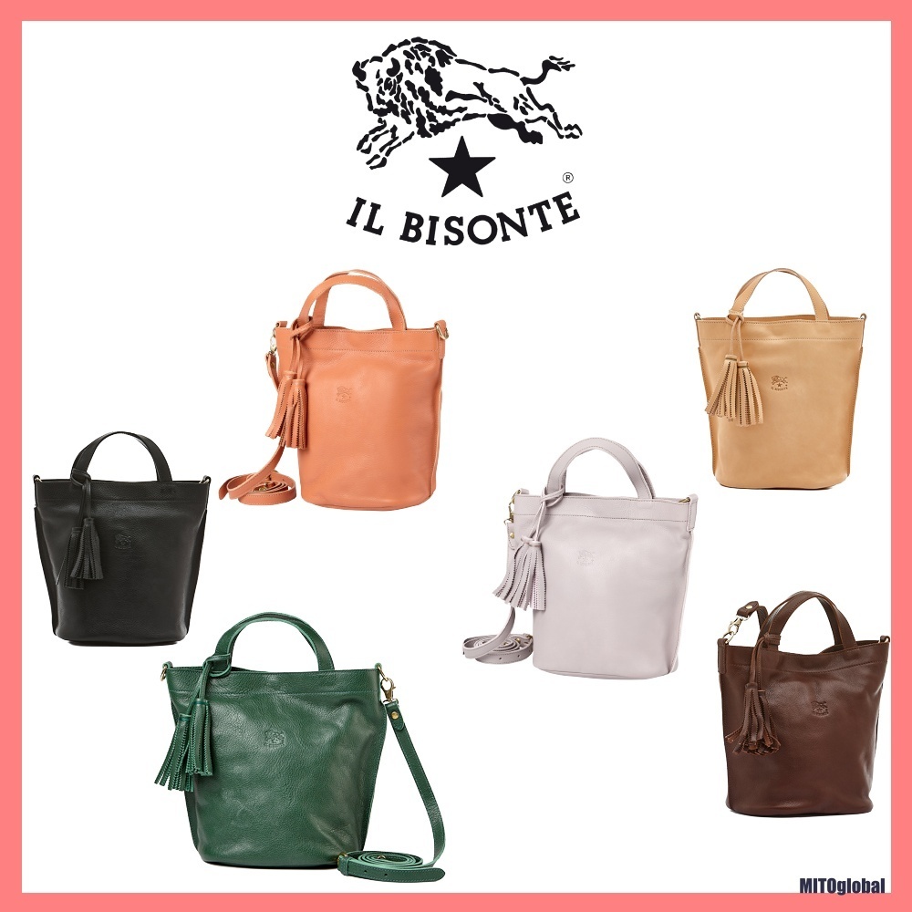 【IL BISONTE】STIBBERTバケットバッグ★関税込み★