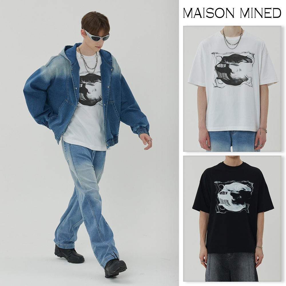 【MAISON MINED】23SS★ COMPACT DISC HALF T