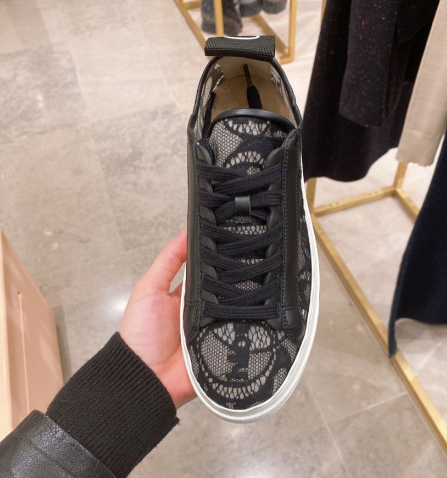 ☆韓国の人気☆【Chloe】☆LAUREN SNEAKER.S☆スニーカー☆ ☆韓国の人気☆【Chloe】☆LAUREN SNEAKERS☆WHITE☆