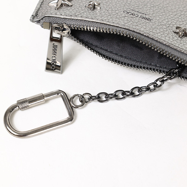 Jimmy Choo ジミーチュウ キーケース カードケース スタッズ