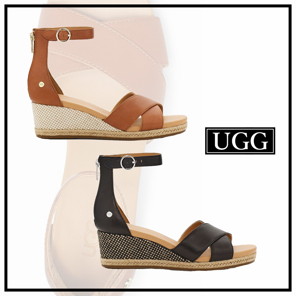 【UGG】アグ ユージニア ウェッジ サンダル ストラップ