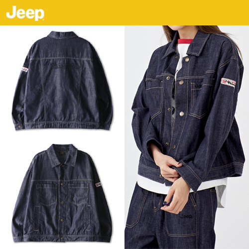★2023SS新作★JEEP★WOMEN Raw Denim Jacket
