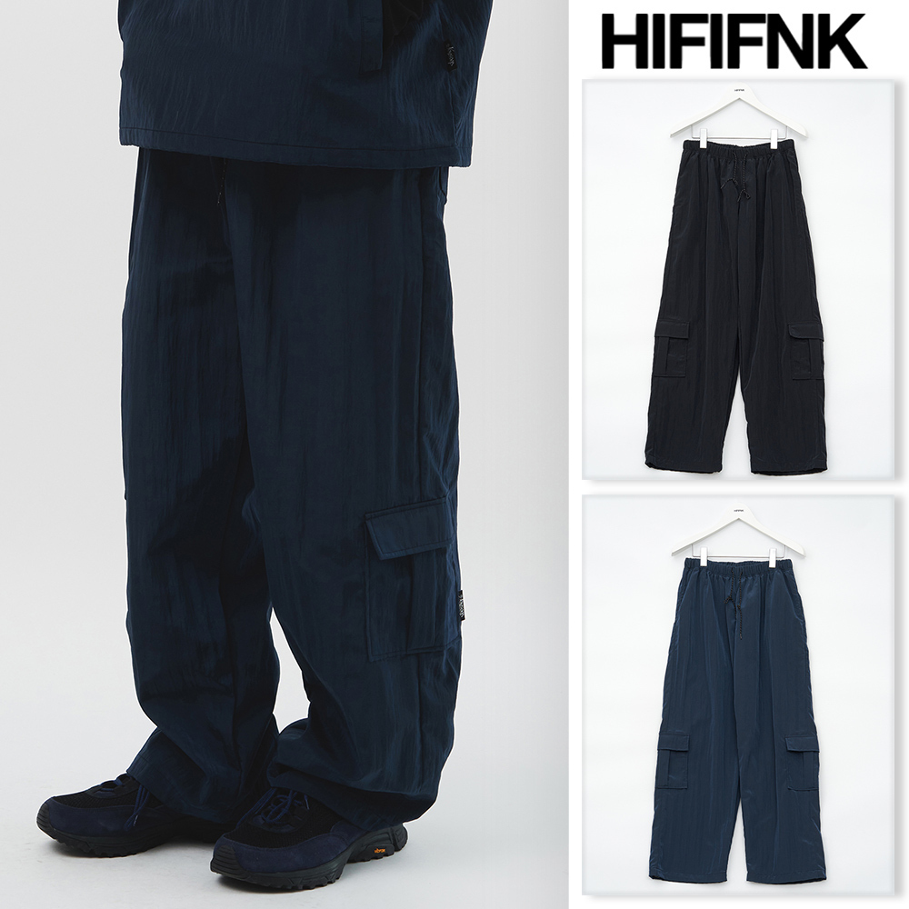 【HI FI FNK】Blur Nylon Pocket Pants