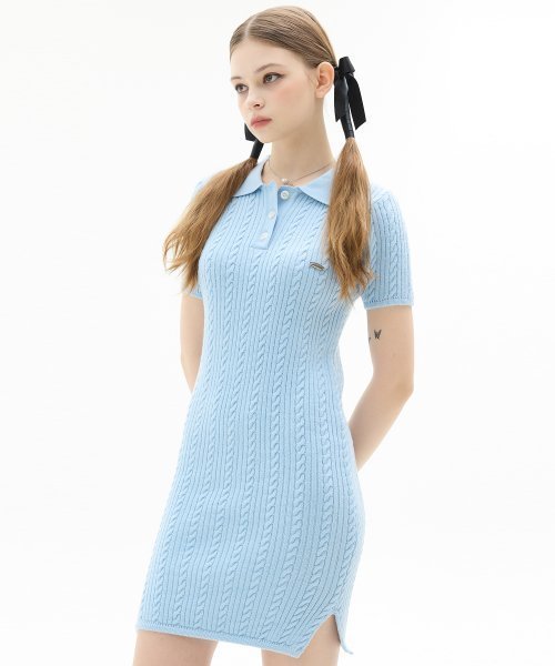 [LUV IS TRUE] VL LOGO KNIT OPS 全3色