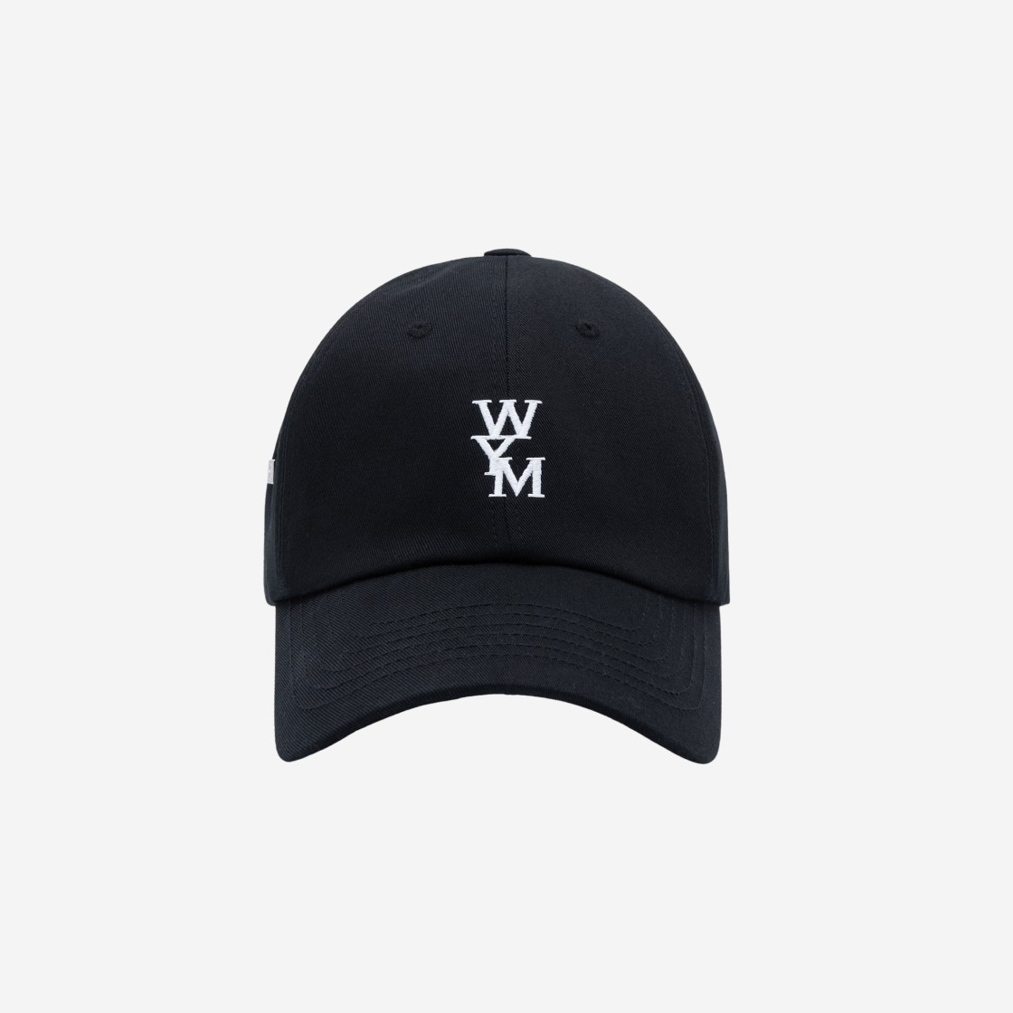 【WOOYOUNGMI】 Wooyoungmi Logo Ball Cap Black - 23SS