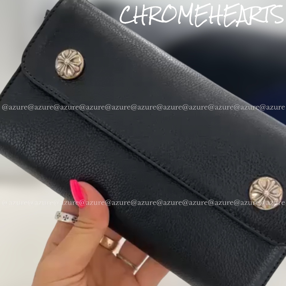 直営店仕入れ♪CH PLUS♪Long wave wallet ダガーチャーム付き♪