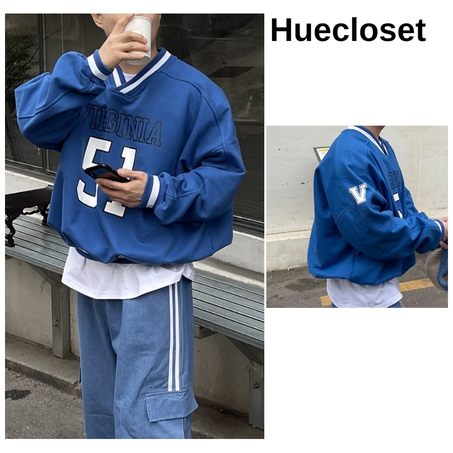 スウェット・トレーナー HUECLOSET Virginia Rugby Sweatshirt