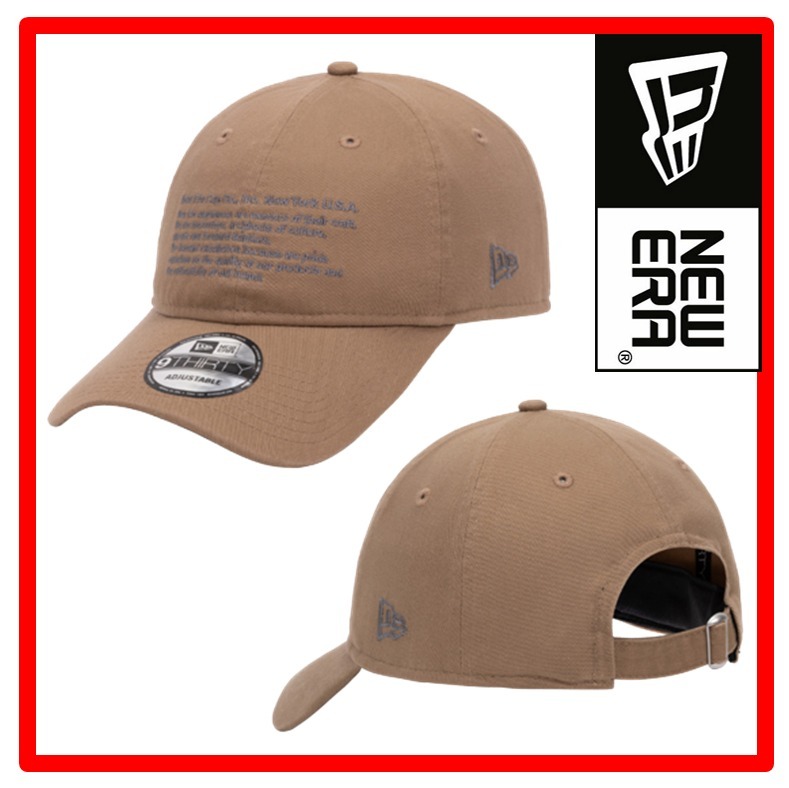 ★韓国の人気★【New era】★CRAFTMANSHIP KHAK.I★ キャップ★