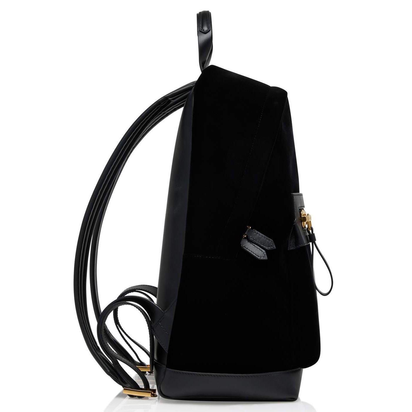 TOM FORD BUCKLEY ベルベット バックパック ブラック TOM FORD BUCKLEY ベルベット バックパック ブラック (TOM FORD