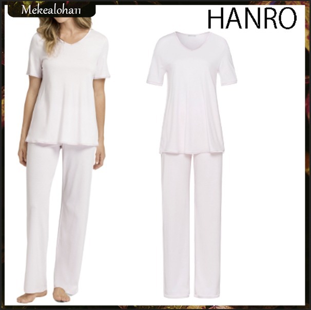 HANRO☆コットンクレオパジャマセット【関税送料込】