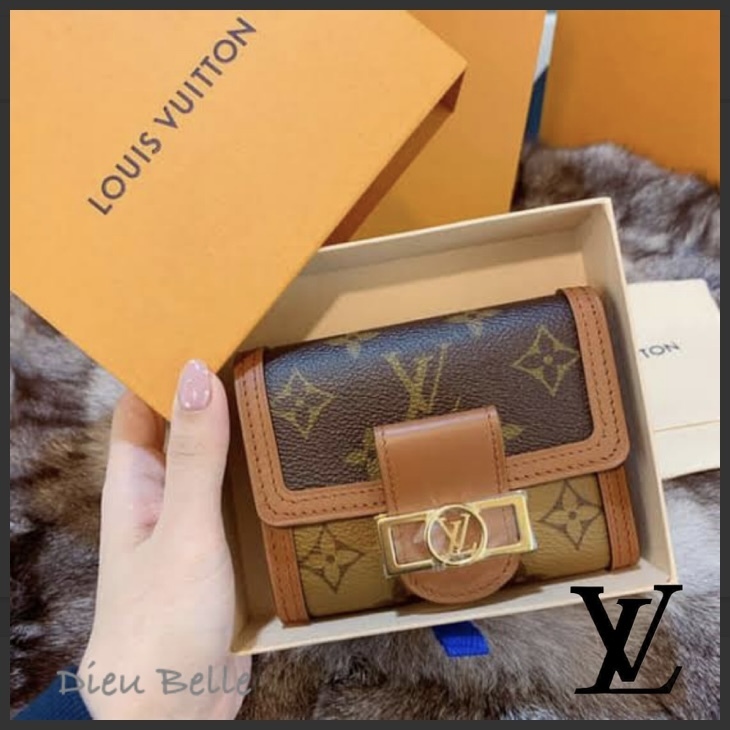 LOUIS VUITTON 超人気 ポルトフォイユ・ドーフィーヌ コンパクト