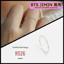 HANNA543(ハンナ543) 指輪・リング 【HANNA543】R526 RING リング ★ BTS JIMIN着用 ★ 韓国人気