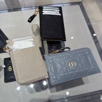 Dior(ディオール) カードケース・名刺入れ 【Dior】 LADY DIOR コンパクト ジップ カードホルダー