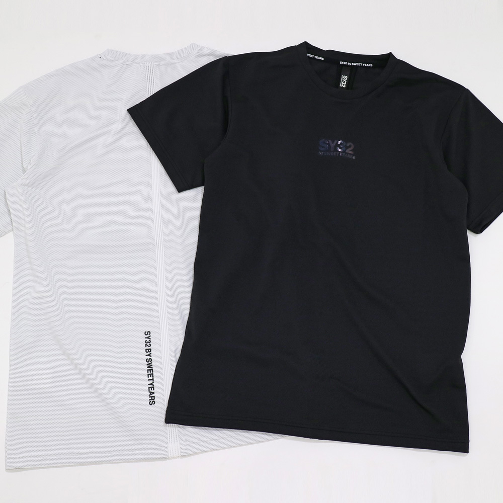 国内発送【SY32 by SWEETYEARS】 半袖 DOT MESH T-SHIRTS