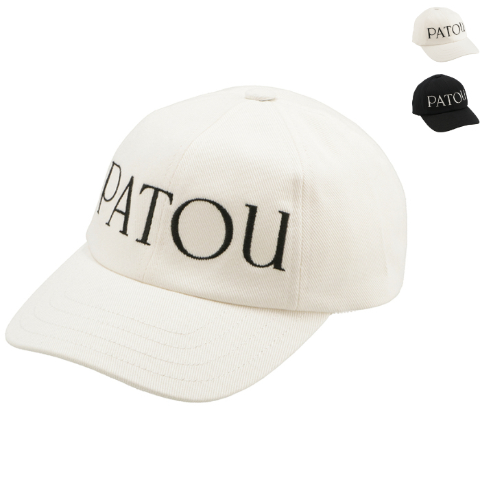 PATOU キャップ ロゴ オーガニックコットン 帽子