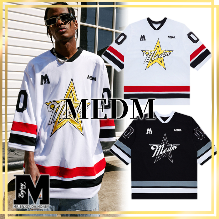 日本未入荷/88rising愛用☆MEDM☆ロゴ ルーズ 七分袖 Tシャツ☆