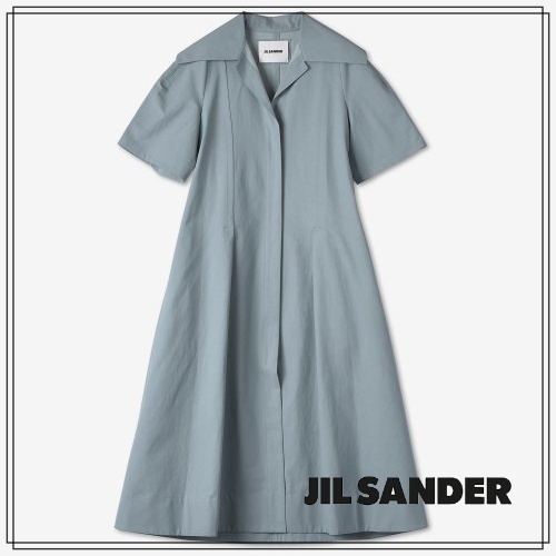 【JILSANDER】半袖ワンピース Aラインワンピース